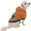 Frisco Wubby Textured Fleece Dog & Cat Hoodie W/ Pocket