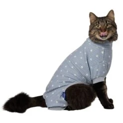 Frisco Cozy Waffle Knit Dog & Cat PJs, Starry Night -Optimal Pet Shop 743134 PT2. AC SS1800 V1692195415