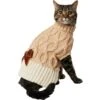 Frisco Cable Knit Dog & Cat Sweater Dress With Velvet Bow -Optimal Pet Shop 745838 MAIN. AC SS1800 V1694794908
