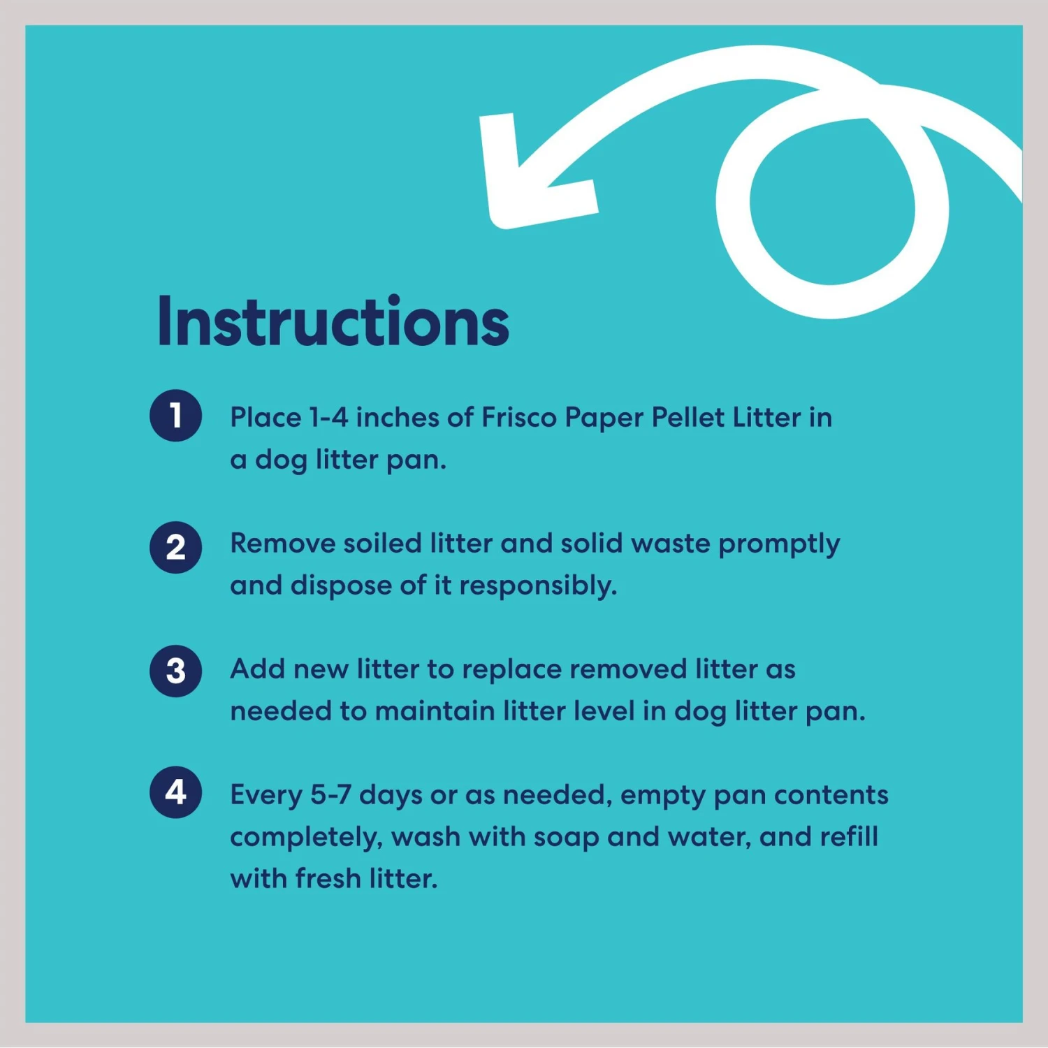 Frisco Paper Pellet Dog Litter 7 Frisco Paper Pellet Dog Litter - Image 5