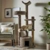 Frisco 64-in Real Carpet Wooden Cat Tree And Condo -Optimal Pet Shop 914950 MAIN. AC SS1800 V1697732994