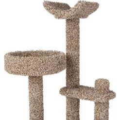 Frisco 64-in Real Carpet Wooden Cat Tree And Condo -Optimal Pet Shop 914950 PT3. AC SS1800 V1697733163
