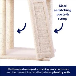 Frisco 52-in Faux Fur Cat Tree & Condo -Optimal Pet Shop 92261 PT4. AC SS1800 V1667227608