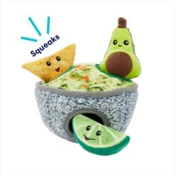 Frisco Corndog Interactive Plush Squeaky Dog Toy & Frisco Guacamole Hide & Seek Puzzle Plush Squeaky Dog Toy -Optimal Pet Shop 962086 PT7. AC SS1800 V1694782977