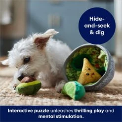 Frisco Corndog Interactive Plush Squeaky Dog Toy & Frisco Guacamole Hide & Seek Puzzle Plush Squeaky Dog Toy -Optimal Pet Shop 962086 PT8. AC SS1800 V1694782977