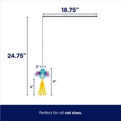 Frisco Fabric Teaser Wand Cat Toy & Frisco Bird With Feathers Teaser Wand Cat Toy With Catnip -Optimal Pet Shop 962094 PT6. AC SS1800 V1694782977