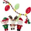 Frisco Holiday Santa's Helpers Plush Squeaky Dog Toy, 3 Count & Frisco Holiday Lights Plush With Rope Squeaky Dog Toy 2 Frisco Holiday Santa's Helpers Plush Squeaky Dog Toy, 3 Count & Frisco Holiday Lights Plush With Rope Squeaky Dog Toy -Optimal Pet Shop 986206 MAIN. AC SS1800 V1698258117
