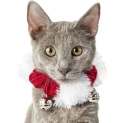 Frisco Holiday Dog & Cat Santa Hat, 1 Count & Frisco Jingle Bells Dog & Cat Holiday Collar With Bells, 1 Count -Optimal Pet Shop 986254 PT6. AC SS1800 V1698258115